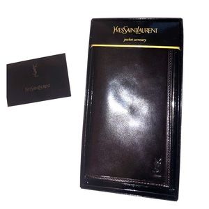 Yves Saint Laurent pocket secretary/ long wallet